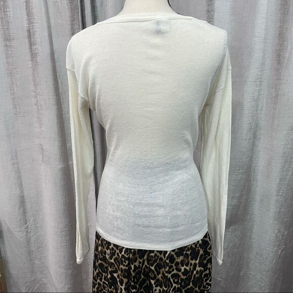 VINTAGE Suit Print Retro Long Sleeve Shirt 😊 - Picture 4 of 11